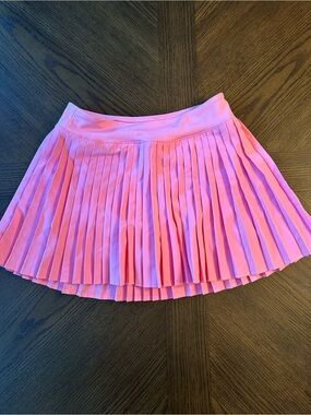 all in motion Girls' Neon Pink Pleated Skirt